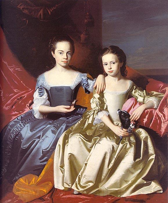 John Singleton Copley Mary MacIntosh Royall and Elizabeth Royall Spain oil painting art